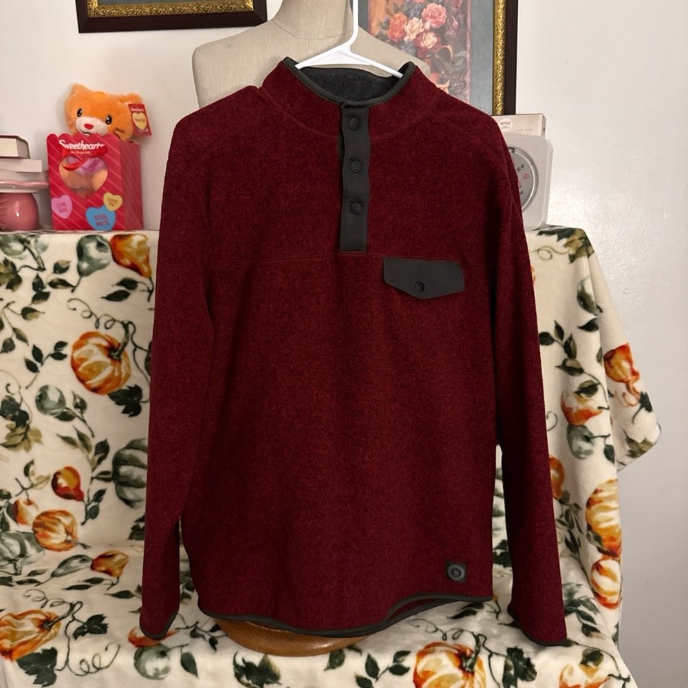 Fleece pullover